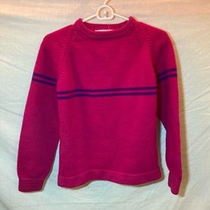 Vermont Originals Hand Crafted Vintage Wool Sweater 80s Colors